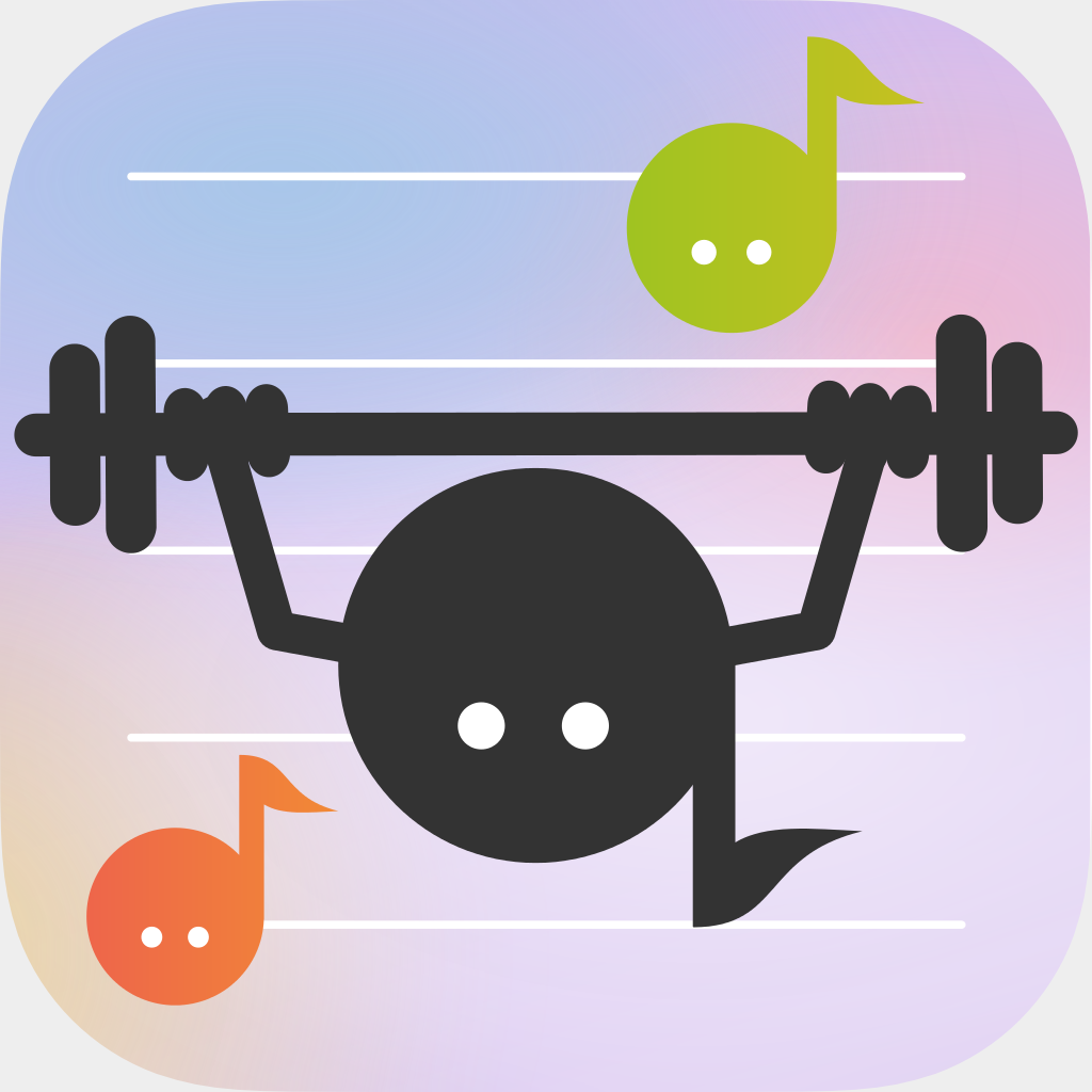 Simple Music Note Workout application icon